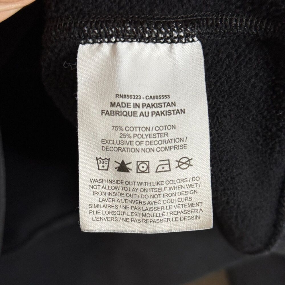 Nike ACG Hoodie Mens Large Black Center Swoosh Therma-Fit Pullover - Picture 5 of 12